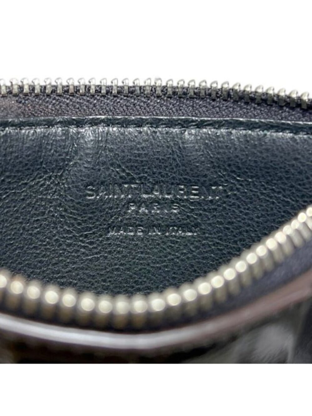 Saint Laurent Coin Case Black - Picture 5 of 10